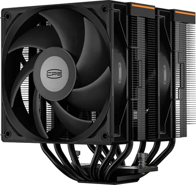 Кулер PCCOOLER RT620-BKNWYL-GL, башенный, LCD, 265W