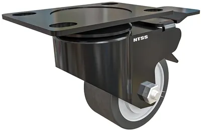 Ролик NTSS NTSS-KM+F для напольных шкафов, с тормозом, 78×51×75 мм