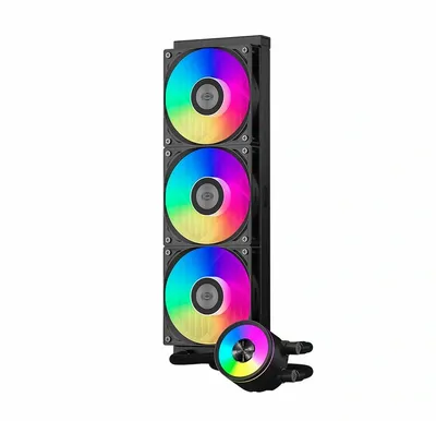 СВО PcCooler DA360PRO-BKAWXX-GL, 360мм, ARGB, черный