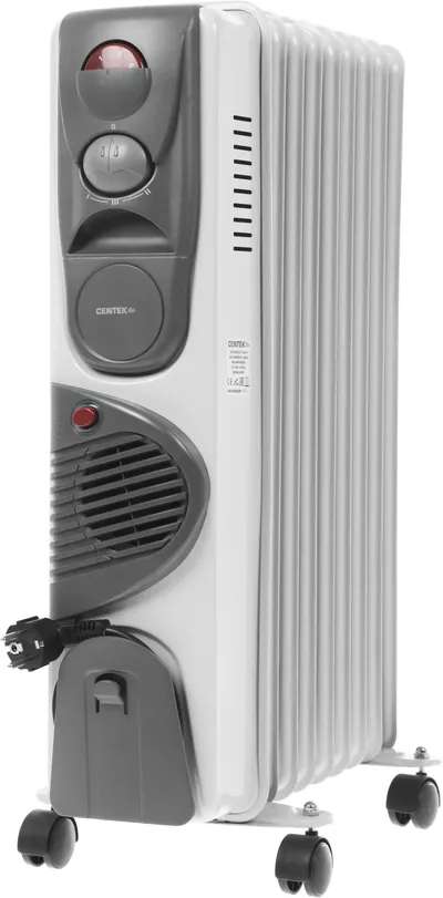 Радиатор масляный Centek CT-6203-9, 2.4 кВт, 9 секций, 3 режима