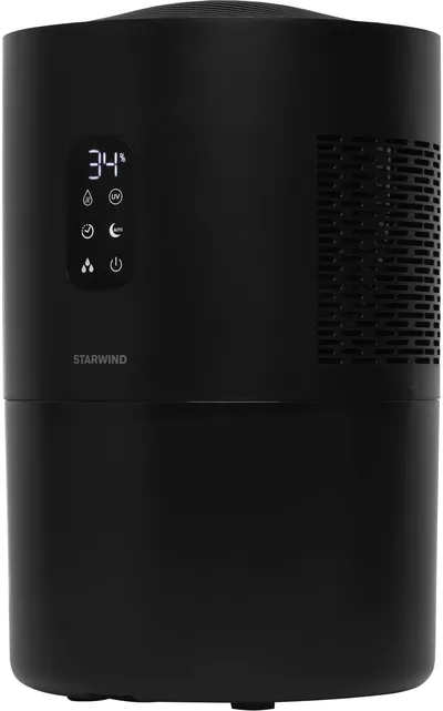 Мойка воздуха Starwind SAW5530, 40 м², бак 4.5 л, 25 Вт, чёрный