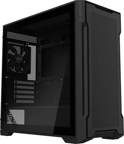 Корпус Gigabyte C102B 28300-C102B-2CRR, Midi Tower, mATX, 2×USB 3.0, без БП