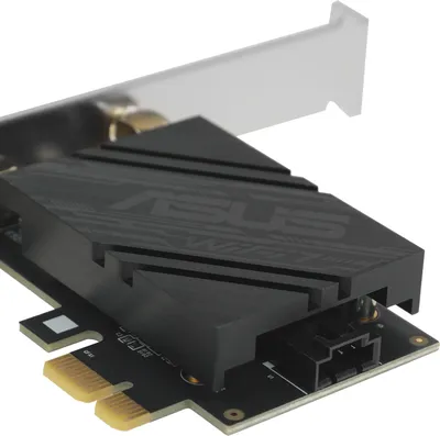 Сетевой адаптер ASUS PCE-BE92BT, Wi-Fi 7 BE9400, три диапазона, Bluetooth 5.4, PCIe