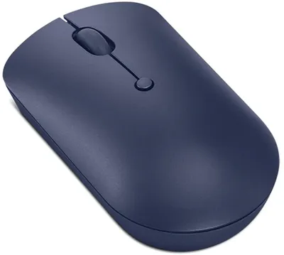 Мышь Lenovo 540 USB-C Wireless Compact, 2400 dpi, 4 кнопки, тёмно-синяя
