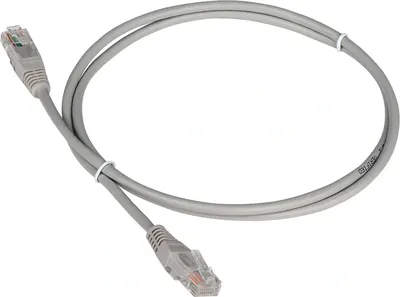 Патч-корд LANMASTER TWT2-45-45-7.0-GY, UTP, RJ-45–RJ-45, кат. 5E, 7 м