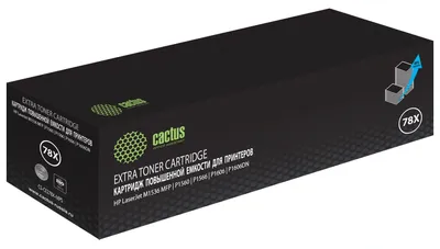 Картридж лазерный Cactus CS-CE278X-MPS, CF278X, чёрный, 3000 стр., с чипом