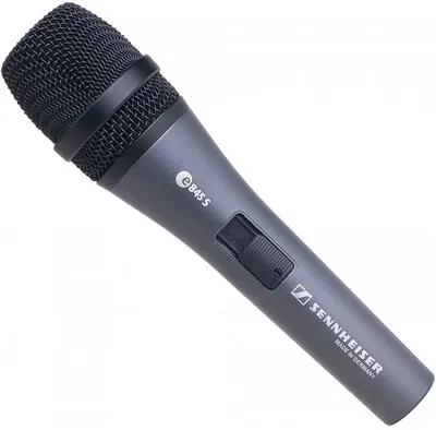 Микрофон Sennheiser E 845-S, проводной, серый/черный