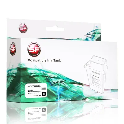 Картридж SuperFine SF-PFI102Bk для Canon PFI-102BK, чёрный