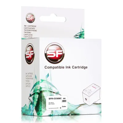Картридж струйный SuperFine SFR-CC656C, цветной, для HP Officejet J4580/J4640/J4680