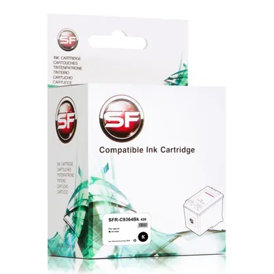 Картридж струйный SuperFine SFR-C9364Bk для HP C9364 № 129, чёрный