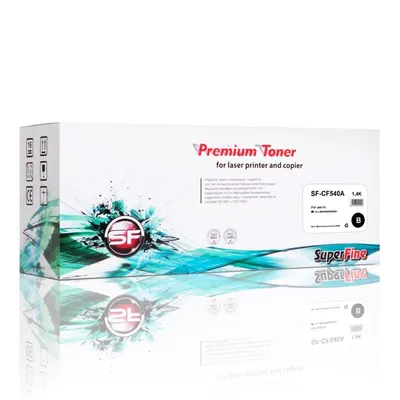 Картридж SuperFine SF-CF540A (HP CF540A), чёрный, 1.4K, для CLJ M254/M280/M281