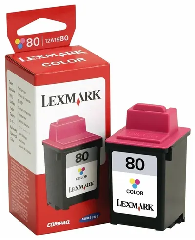 Картридж Lexmark 12A1980E, струйный, цветной, 275 стр.