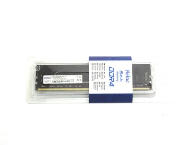 Оперативная память Netac NTBSD4P26SP-16, DDR4, 16ГБ, 2666МГц, CL19