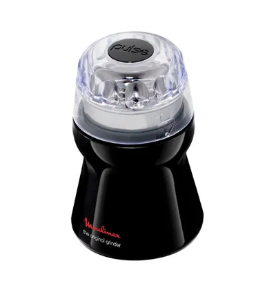 Кофемолка Moulinex AR110830, ножевая, 180 Вт, 50 г, нержавеющая сталь