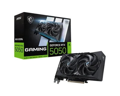 Видеокарта MicroStar RTX 5050 8G GAMING OC, 8 ГБ GDDR6, 128 бит