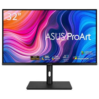 Монитор ASUS ProArt PA328CGV, 32" QHD 2560x1440 165 Гц, IPS, HDR10, USB-C