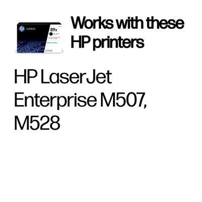 Картридж HP CF289X (89X), чёрный, повышенной ёмкости, 10 000 страниц