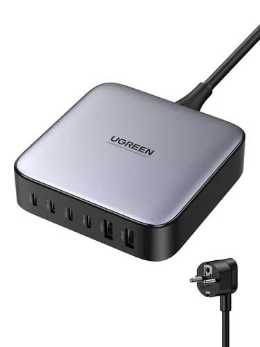 Зарядное устройство UGREEN Nexode CD271 40914, 200 Вт, 2×USB-A + 4×USB-C
