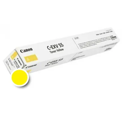 Тонер Canon 2185C002 C-EXV55 Y, желтый, 18000стр