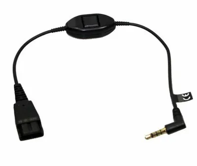 Шнур Jabra QD — 3,5 мм (Nokia), арт. 8800-00-84, чёрный