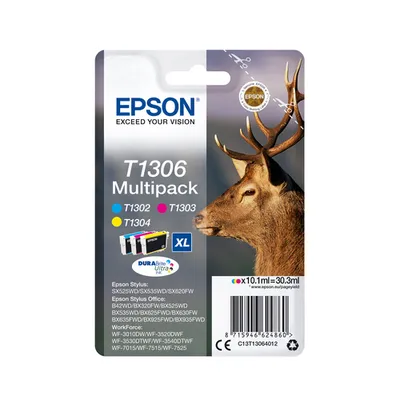 Картридж Epson C13T13034012 (T1303), пурпурный, 10,1 мл, 600 страниц