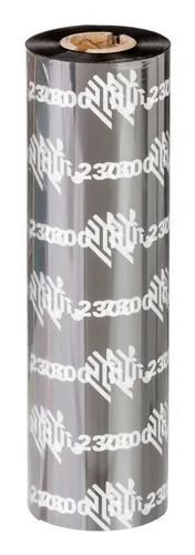 Термолента Zebra 2300 Performance Wax 02300GS06407, 74 м x 6,4 см, черная