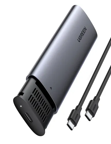 Бокс для накопителя UGREEN CM400-10902, M.2 NVMe, USB