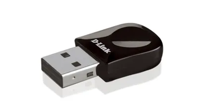 Беспроводной USB-адаптер D-Link DWA-131/F1A, N300, 2,4 ГГц, 2 антенны 2 дБи
