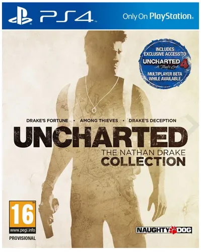 Игра Playstation Uncharted, PS4, Натан Дрейк, рус. субт.