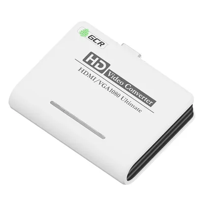 Видеоконвертер GCR GL-v136, HDMI → VGA + Jack 3.5 мм, 1080p 60 Гц