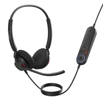 Гарнитура Jabra Engage 40 4099-413-299, проводная USB-C, стерео, UC, SafeTone 2.0