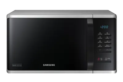 Микроволновая печь Samsung MS23K3513AS/BW, соло, 23 л, 800 Вт, серебристая