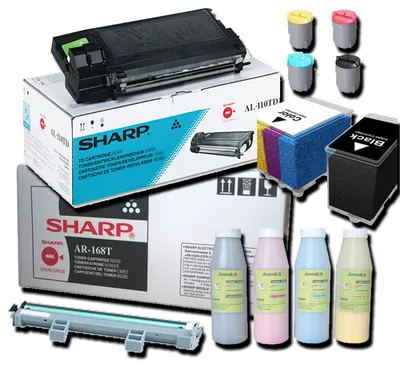 Тонер-картридж Sharp MX27GTCA, голубой, для MX2300/2700/3500/3501/4500/4501
