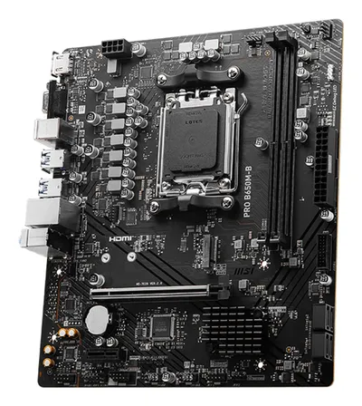 Материнская плата MSI PRO B650M-B, Socket AM5, AMD B650, 2×DDR5, Micro ATX