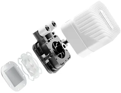 Система жидкостного охлаждения be quiet! LIGHT LOOP 360mm White, 3×120 мм, ARGB