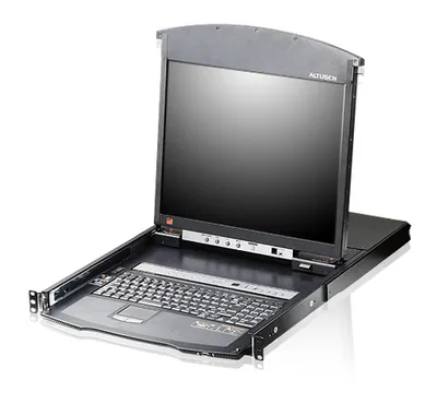 KVM-переключатель ATEN KL1508AIN-AXA-RG, 8 портов, Cat5, IP