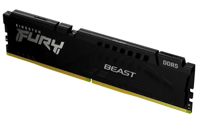 Модуль памяти Kingston FURY Beast KF556C40BB-16, DDR5 16 ГБ, 5600 МГц, CL40, DIMM 288-pin