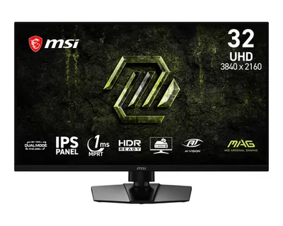 Монитор MSI MAG 321UPD E14, 31.5" IPS 4K UHD, 288 Гц, 1 мс, HDR