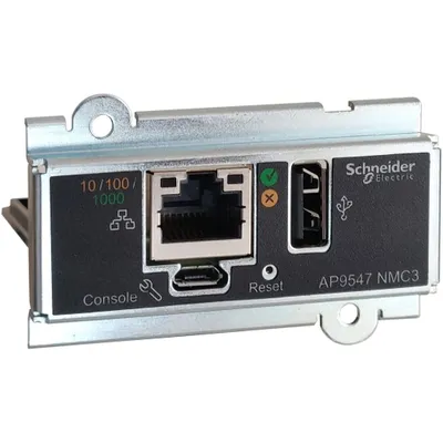 Сетевая карта управления ИБП APC AP9547, внутренняя, RJ-45, для Easy UPS 3 Series