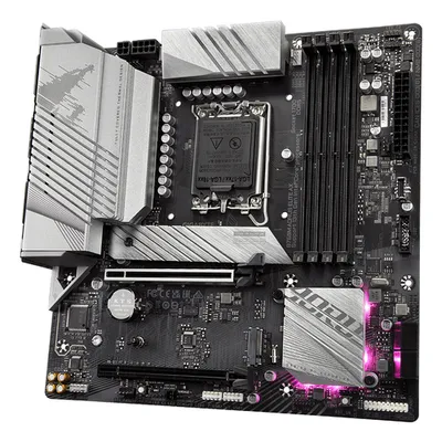 Gigabyte B760M AORUS ELITE AX {Soc-1700 Intel B760 4xDDR5 mATX AC`97 8ch(7.1) 2.5Gg RAID+HDMI+DP}