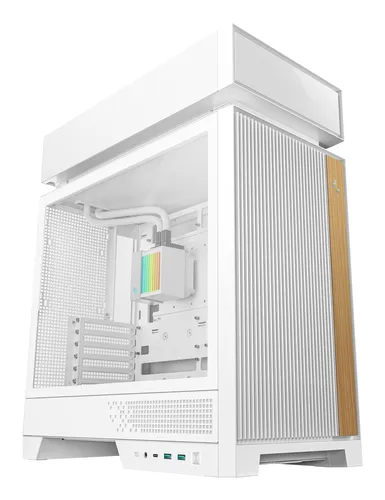 Корпус Deepcool CL6600 WH, Midi Tower, ATX/Micro ATX/Mini-ITX, белый