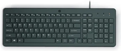 Клавиатура HP 664R5AA 150 Wired Keyboard, USB, AZERTY, механическая