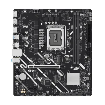 Материнская плата ASUS PRIME H810M-E-CSM, LGA1851, H810, 2×DDR5, 2×M.2, mATX