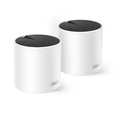 Mesh Wi-Fi система TP-Link Deco X55 (2-pack), Wi-Fi 6, AX3000, 2 модуля
