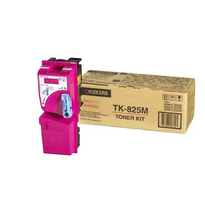 Тонер-картридж KYOCERA TK-825M, маджента, 7000 стр.