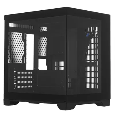 Корпус ПК 1STPLAYER MV5-TP-BK, Mini Tower, без БП