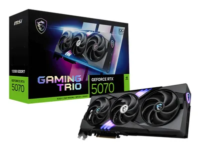 Видеокарта MSI GeForce RTX 5070 12G GAMING TRIO OC, 12GB GDDR7