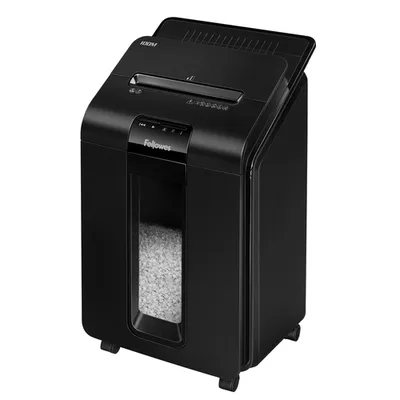 Шредер Fellowes AutoMax 100M FS-46292, P-4, 4×10 мм, автоподача 100 листов, 23 л