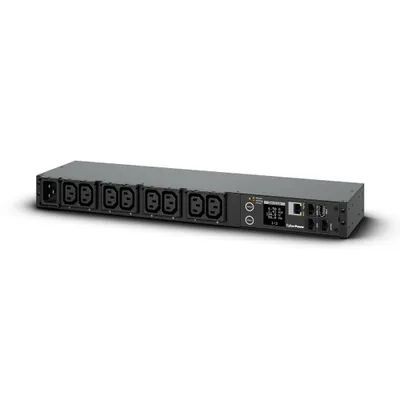 Блок распределения питания CyberPower PDU31005, 1U, 16 А, 8×IEC C13