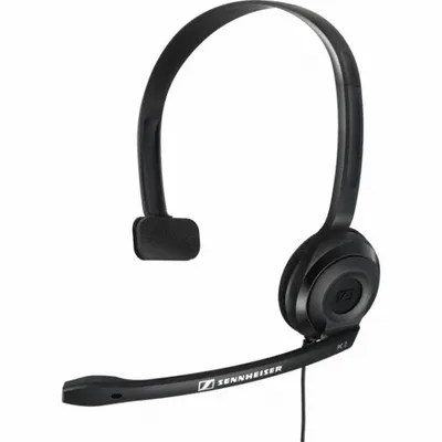 Гарнитура Sennheiser PC 2 CHAT 504194, накладная, 2×3.5мм, 95дБ